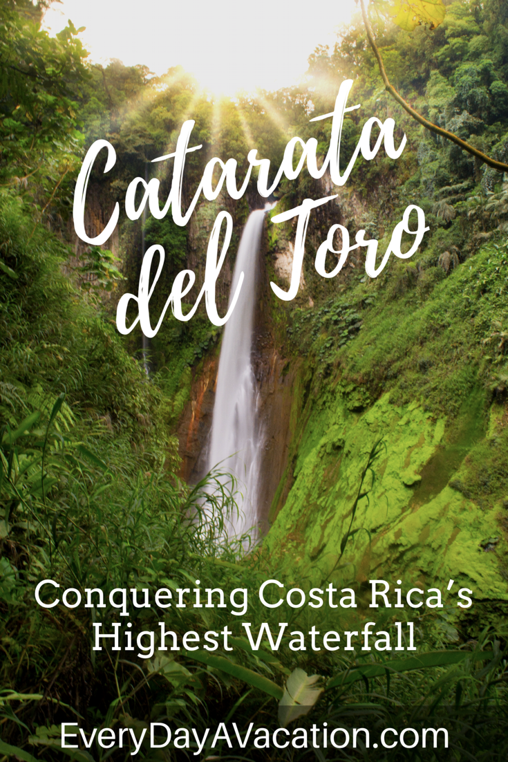 Catarata del toro: conquering Costa Rica's highest waterfall