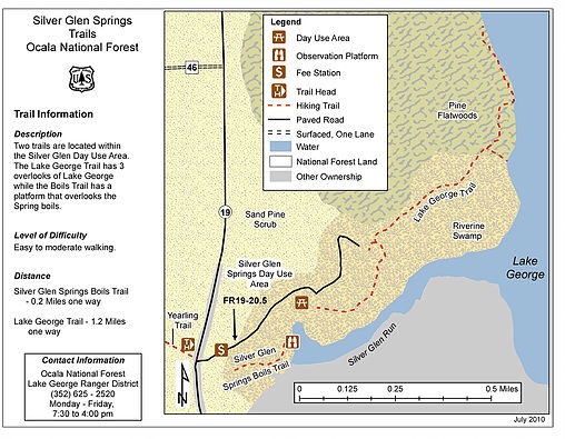 Silver Glen Springs, Ocala National Forest, Florida