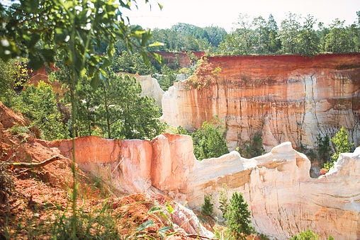 Providence Canyon, Georgia. Georgia's Little Grand Canyon