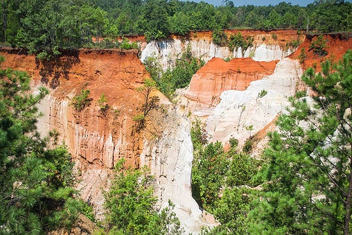 Providence Canyon, Georgia. Georgia's Little Grand Canyon