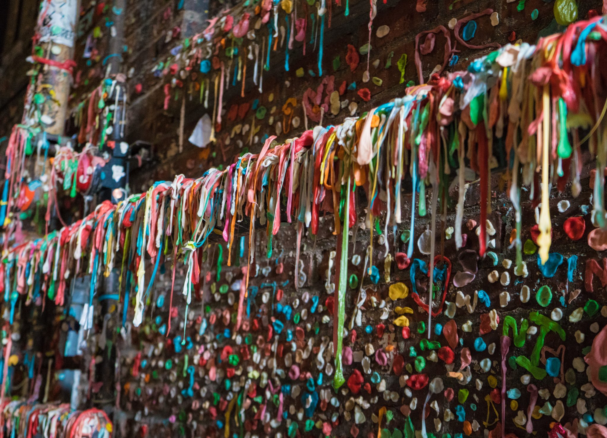 Seattle Post Alley Gum Wall