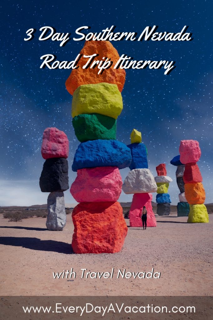 Three Day Southern Nevada Road Trip Itinerary