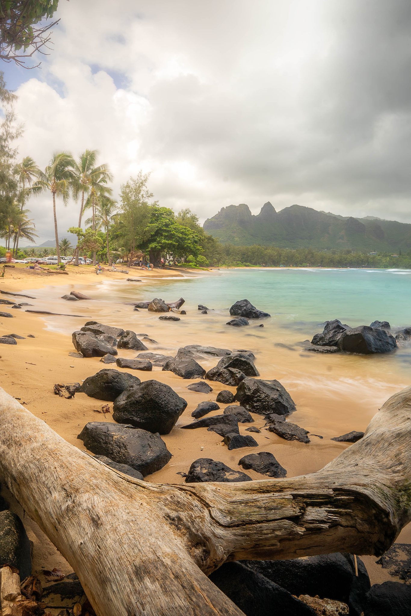 Camping on Kauai, Anahola Beach Park